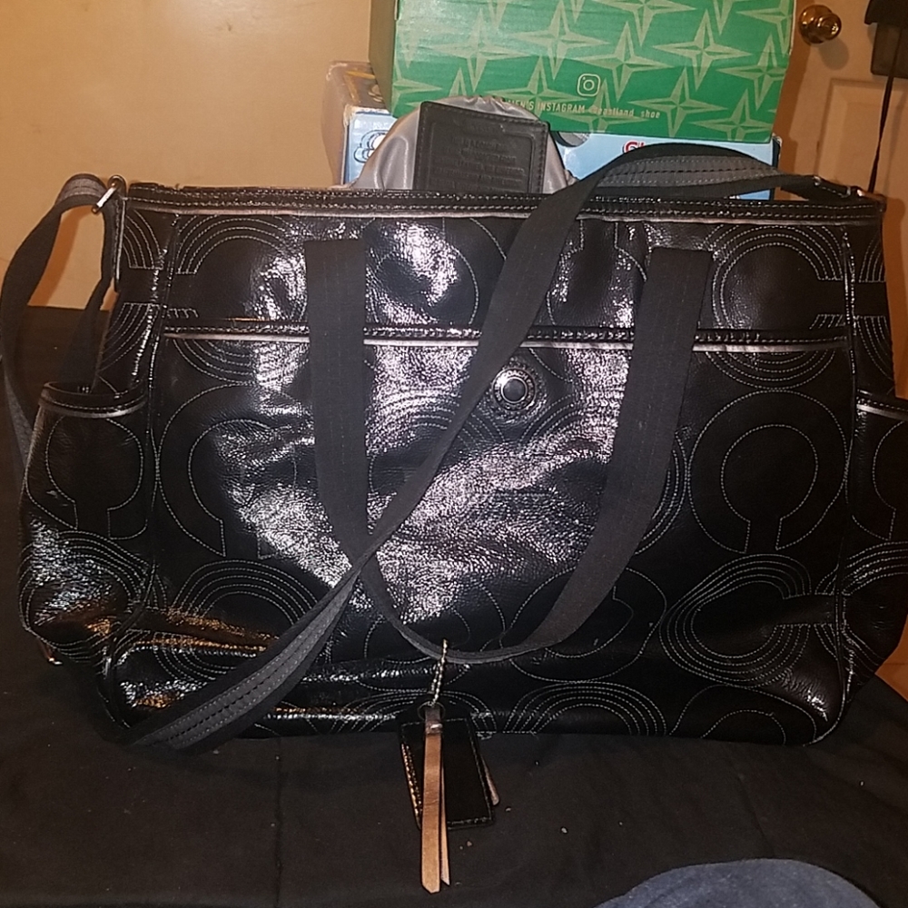 Coach Sticthed Baby Tote